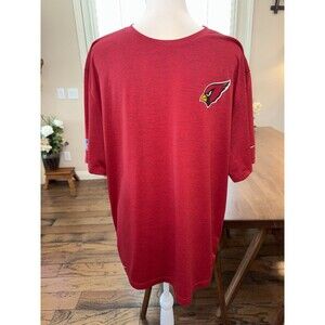 Nike NFL Arizona Cardinals Dri-Fit On Field Red Short Sleeve Shirt XXL
